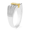 thumbnail image 3 of Vir Jewels 1/2 CTTW Men's Diamond Engagement Ring 14K Two Tone Gold SI Clarity, 3 of 7