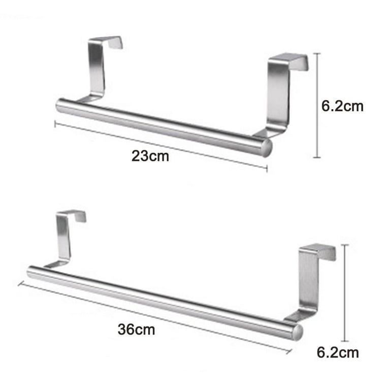 50cm Long Stainless Steel Bath Double Bar Towel Rack Brushed for Bathroom  Kitchen Storage Organizer Shelf - China Towel Racks, Bathroom Hardware Set  Accessories