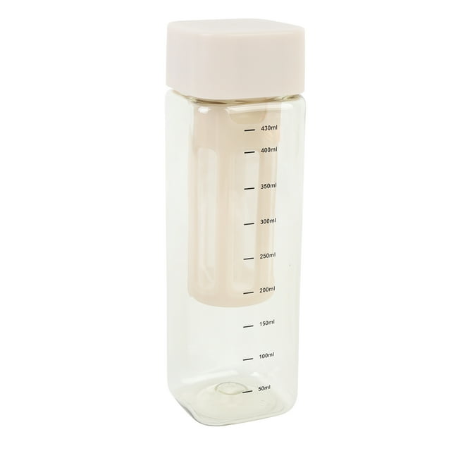 Cold Brew Bottle, Iced Coffee Maker Bottle Creamy White Multipurpose Easy To Clean for Office for School