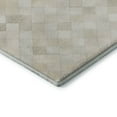 thumbnail image 4 of Addison Rugs Mayfield Washable Cowhide Small Boxes Ivory Runner Rug, 2'3" x 7'6", 4 of 5