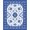 Blue, Pattern 1, variant on Flatwoven High Traffic Area Rug, Elegant Blue Porcelain Floral Motif, Non Slip, Stain Resistant, Washable Area Rugs for Living Room, Bedroom(Blue, 4X6)