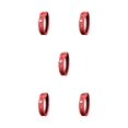 thumbnail image 3 of Minnieouse Fatiga Muñequera Equilibrio Negativo Energía Ajustable Deportes Mujeres Decoración Ornamento Moda Rojo Type2 NO2, 3 of 6