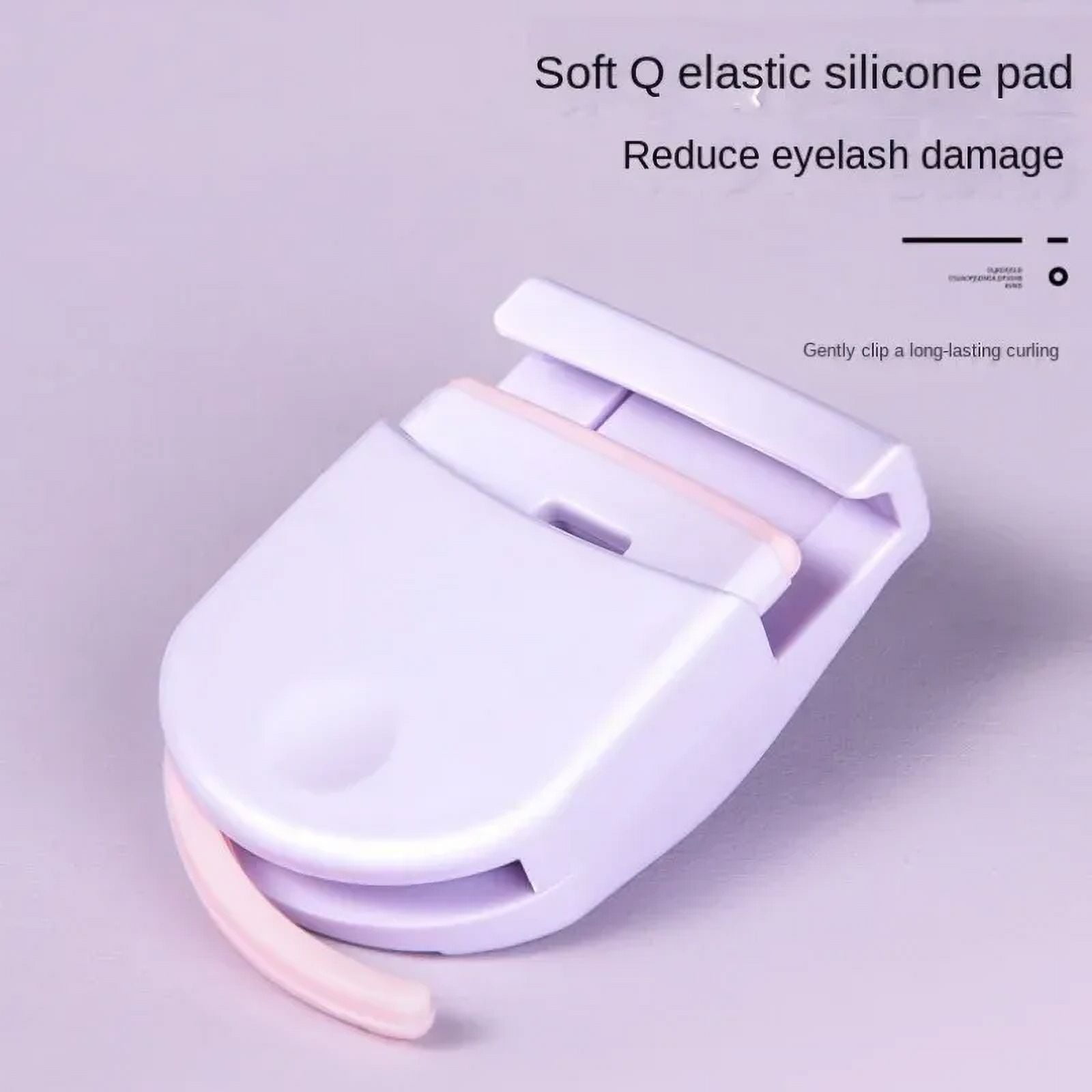 1pc Purple Eyelash Curler Set Plastic Eyelash Curler Curling Eyelashes Tool Eyelashes Aids Styling Cosmetic Make Up Tool Eyelash