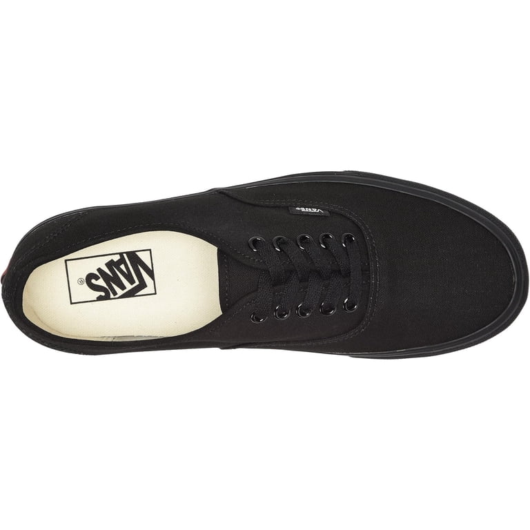 Vans Unisex Classic Authentic - Black/Black - Size 9.5 Women  display picture 2