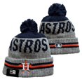 thumbnail image 4 of Unisex New Era Red Cincinnati Reds Knitted Hat, 4 of 4