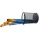 thumbnail image 5 of Portalápices Portalápices de malla Portalápices de metal para escritorio Organizador de bolígrafos de oficina Negro, paquete de 2, 5 of 5