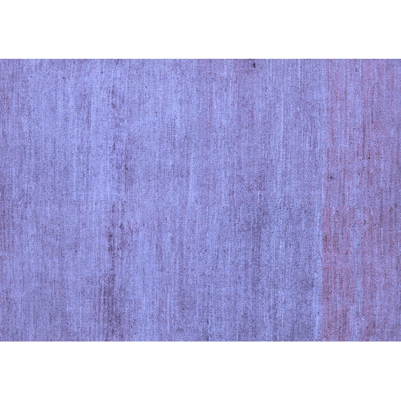 Ahgly Company Indoor Rectangle Abstract Blue Modern Area Rugs, 7' x 9'