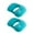 Blue, variant on Dvkptbk U Shaped Pillow Protable Soft U-Shape Travel Cushion Pillow Car Inflatable Neck Pillow Protectio Home & Garden