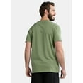 thumbnail image 3 of George Men's Garment Wash Crewneck Pocket Tee with Short Sleeves, Size XS-3XL, 3 of 5