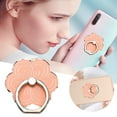 thumbnail image 2 of MKHSQHDG Today's Deals Cell Phone Ring Holder Flower Shape Phone Ring Holder Metal Finger Grip Finger Kickstand 360° Rotation Universal Finger Ring Phone Grip Compatible with All Smartphone, 2 of 5