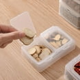 thumbnail image 3 of Caja sellada para especias, contenedor para condimentos, contenedor de almacenamiento para cocina Cuadrícula doble, 3 of 9