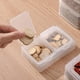 thumbnail image 3 of Caja transparente para condimentos, ideal para barbacoas y picnics en la encimera de la cocina. Cuadrícula doble, 3 of 9