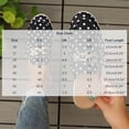 thumbnail image 3 of Samdudou Mules for Women Polka Dot Slip On Backless Loafers Closed Toe Flat Shoes with Metal Chain Buckle Decor for Casual Dress, 3 of 9