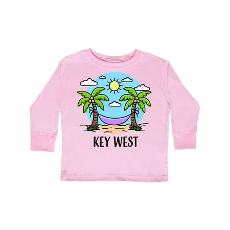 

Inktastic Summer Vacation in Key West Gift Toddler Boy or Toddler Girl Long Sleeve T-Shirt