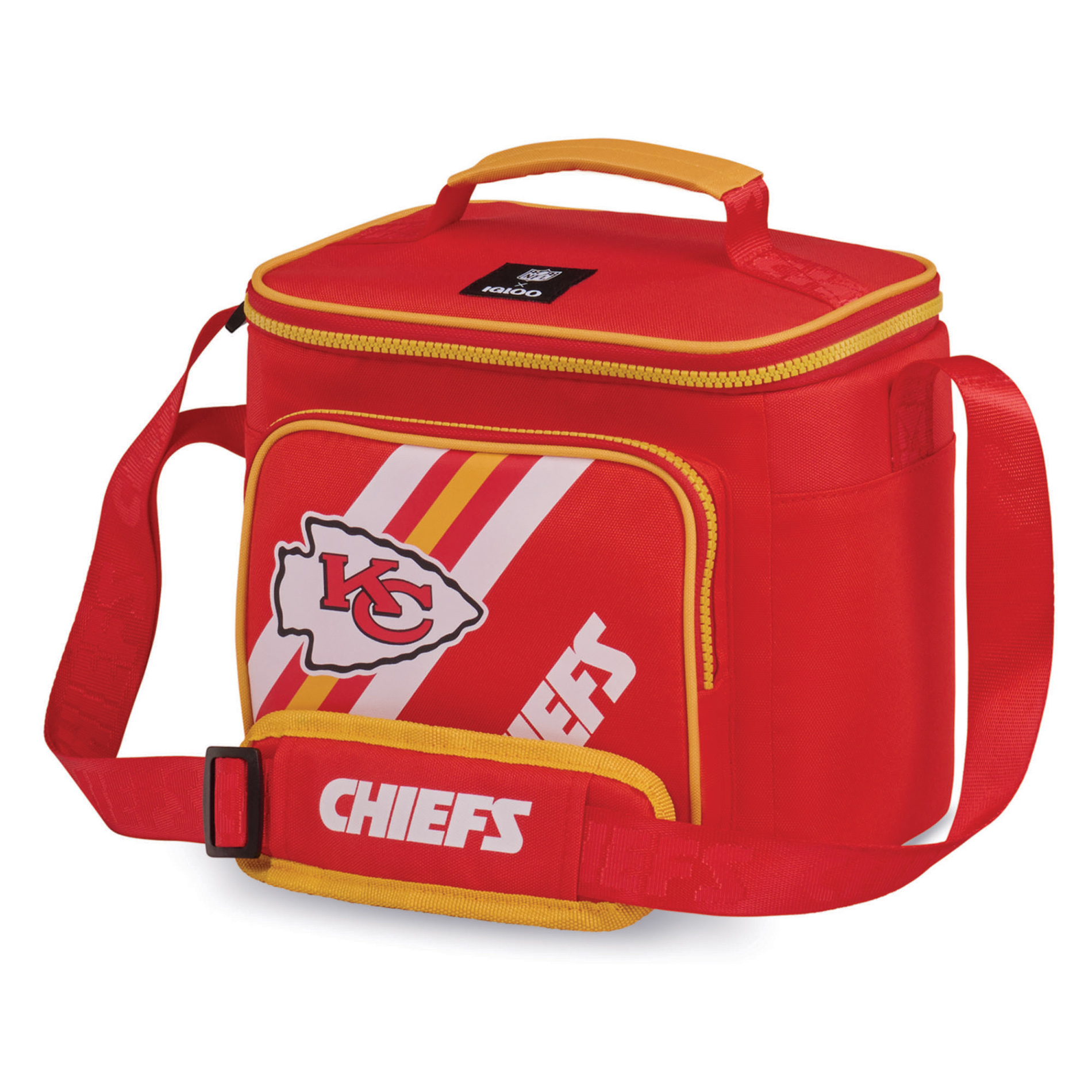IGLOO  Kansas City Chiefs Square Lined 4-Pack Cooler