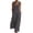 Gray, variant on Besolor Womens Summer Outfits 2 Piece Set V Neck Sleeveless Button Tank Tops Wide Leg Pants with Pocket Beach Dresses Vacation Sets(X-Large,Red)