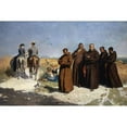 thumbnail image 3 of Frank Buchser 18x13 Black Modern Framed Museum Art Print Titled - Asceticism and the Joy of Living (1865), 3 of 5