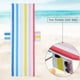 thumbnail image 4 of Funda para silla de playa con bolsillos laterales, acogedora funda de toalla para sillón a rayas de secado rápido para piscina, playa, jardín, hotel, tomar el sol (colorido 01), 4 of 4