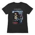 thumbnail image 2 of Masters Of The Universe Movie Skeletor Master Of Netherworld Collage Women's T Shirt (Black, S-XXL), 2 of 4