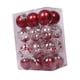 thumbnail image 3 of 24 bolas navideñas, adornos navideños, bolas navideñas, delicados colgantes. Rojo, 3 of 9