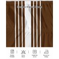 thumbnail image 5 of Brown White Stripe Wrap Around Bed Skirts for Queen Bed 18" Drop,Bed Skirt with Adjustable Elastic Belt Dust Ruffle Bed Valance for Bedroom Hotel Luxury Modern Rustic Vertical Striped Bed Frame Cover, 5 of 7