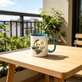 thumbnail image 1 of Outdor Ceramic Coffee Cup 11 Ounces Classic Independence Day Design Suitable For Household Use And Carrying Out Of The, 1 of 3