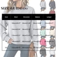 thumbnail image 3 of Oversized Crewneck Sweatshirts for Women Warm Comfy Fleece Cute Sweatshirts | No Hood Scoop Neck, Over Sized Loose Fitted, Lightweight Soft Cozy, Teens Juniors Boyfriend,XL, 3 of 6