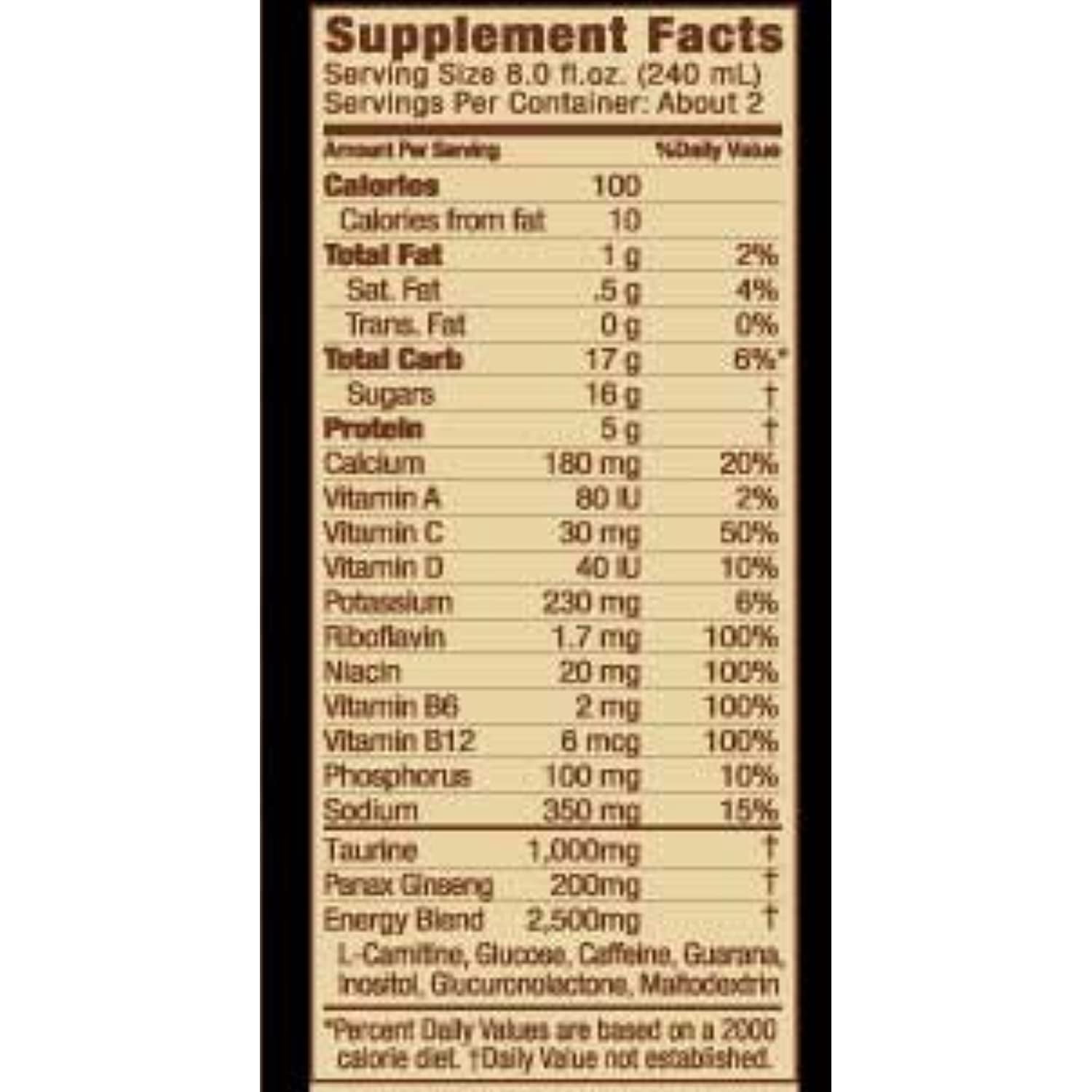 Monster Java Coffee + Energy - Irish Blend - 15Fl Oz (Pack Of 8)