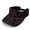 Black Floral, variant on Rainbow Wave Blooms Sun Hat, Lightweight Sports Visor Hat Polyester Fabric UV Blocking Comfortable Sun Visor Cap for Tennis