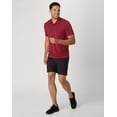 thumbnail image 5 of Hanes Moves Men's Short Sleeve Performance Polo Cardinal Red L, 5 of 5