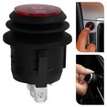 thumbnail image 2 of Miangastore 2pcs Round Switch 3 Way Momentary Boat Switch 3 Pin 3 Position Off ON Mini Car Auto Boat Toggle Switch for Truck Camper and Household Appliances, 2 of 9