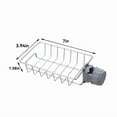 thumbnail image 3 of Faucet Sponge Holder Kitchen Sink Adjustable Detachable Stainless Steel Rack ~, 3 of 6
