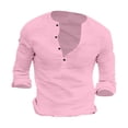 thumbnail image 5 of Men’s Long Sleeve Solid Color Base Shirt Casual Everyday Fashion Top, 5 of 5
