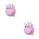 thumbnail image 4 of Soporte para cepillo de dientes Moyic ventosas de pared 2piezas rosado, 4 of 5