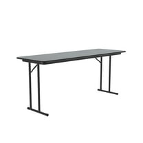 Correll Commercial Laminate 24" x 60" Folding Off-Set Leg Seminar Table - ST2460TF
