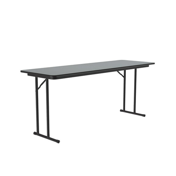 Correll Commercial Laminate 24" x 60" Folding Off-Set Leg Seminar Table - ST2460TF