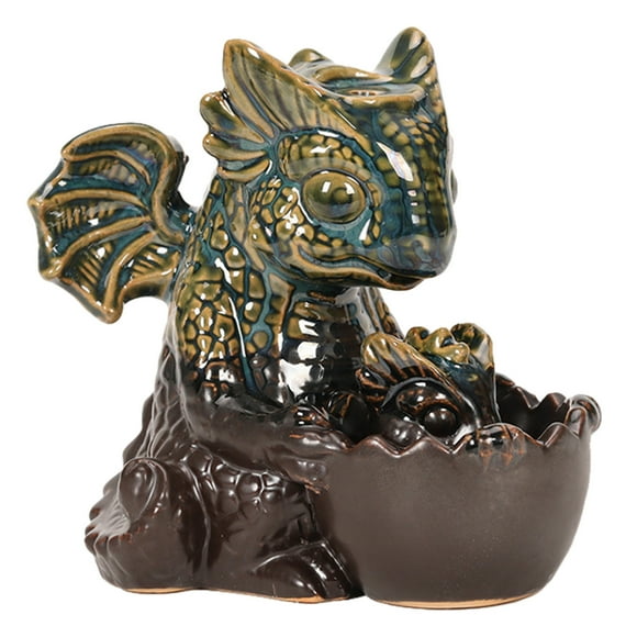 EGNMCR Room Decor, Home Decor, Home Decor Incense Waterfalls, Incense Cones Beautiful Scenery Backflow Insense Metal Incense Aromatherapy Ornament Home Yoga Decoration incense burner
