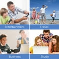 thumbnail image 7 of KOOTION 1TB Portable External SSD Read/Write Speed up to 560MB/s & 510MB/s High Speed Transfer USB 3.1 USB-C Drive Ultra-Slim Mobile Solid State Drive for Laptop, Tablet, PC and Android Phone, Black, 7 of 7