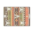 thumbnail image 3 of CADecor Tribal Pattern With Skulls Of Animals Throw Blanket Bed Sofa Blanket 58x80 inches, 3 of 3
