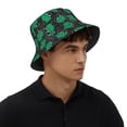 thumbnail image 6 of Bucket Hat for Men Women, Cartoon Kawaii Frogs Breathable Sun Hat Summer Beach Hats, Fun Womens Mens Bucket Hat for Travel Outdoor Vacation Fishing Hiking Sports, 6 of 6