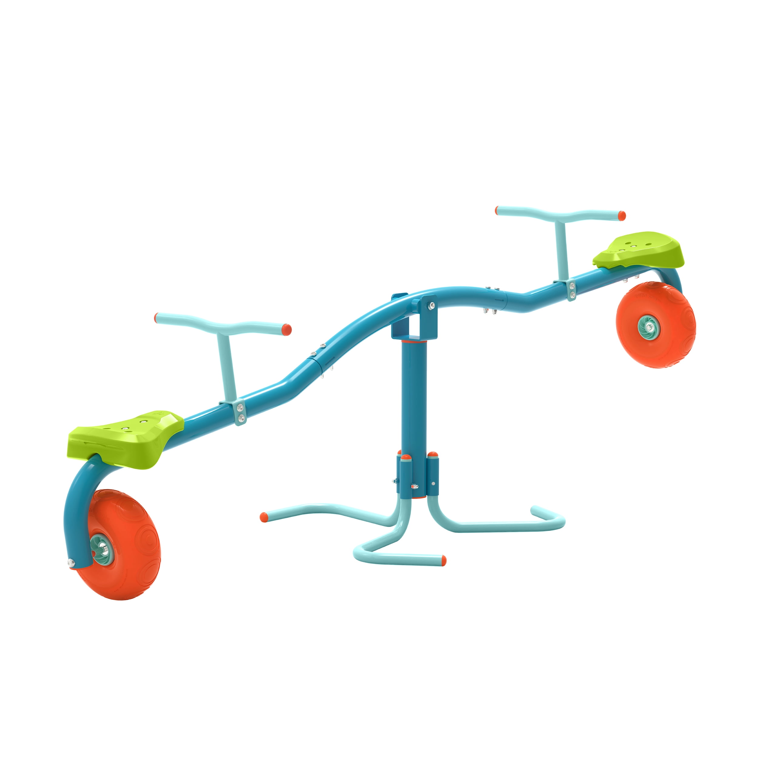 TP Toys Spiro Spin Teeter Totter Seesaw with 360 Spin and Bounce Wheels