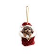thumbnail image 7 of YingYouFu 8PC Cute Dog Christmas Tree Ornaments Decorations, Xmas Hanging Decoration, Unique Indoor Outdoor for Xmas Tree Home Windows Or Wreath Decor, 7 of 7