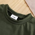 thumbnail image 4 of Toddler Boy Summer Outfit for 6-9 Months Infant Baby Boy Summer Set 0 6 12 18 24 Months 2T 3T Beach Style Tree Print Short Sleeve Crew Neck T-Shirts and Elastic Waist Shorts 2Pcs Gift,A190-AG, 4 of 9