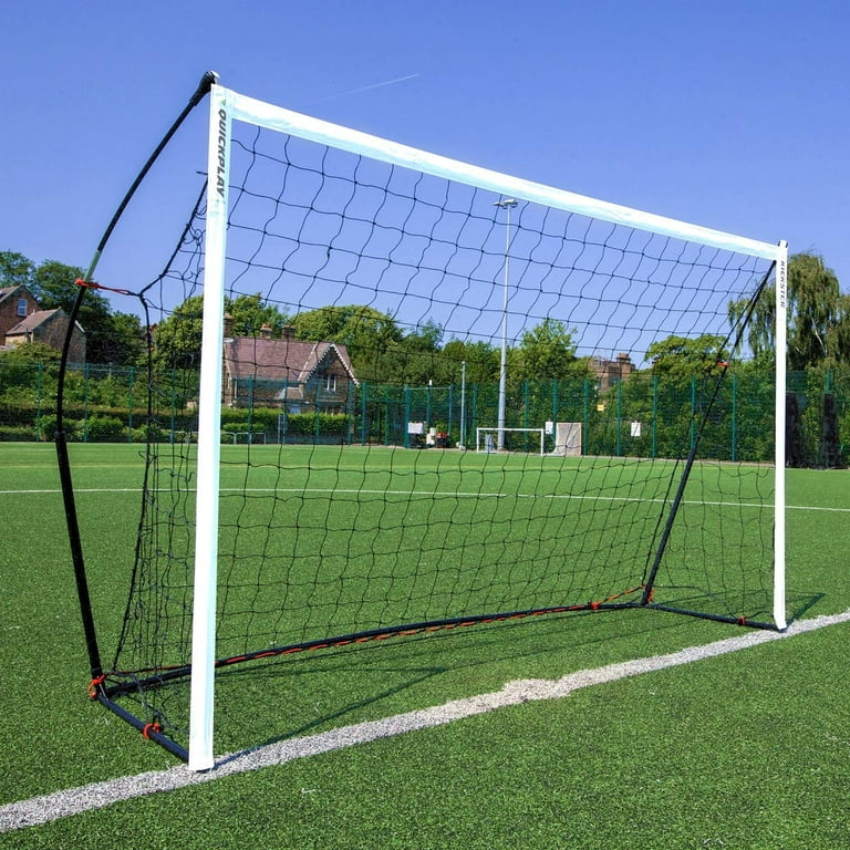 QUICKPLAY Kickster Academy Soccer Goal Range – Ultra Portable Soccer Goal  Includes Soccer Net and Carry Bag [Single Goal]
