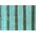 thumbnail image 1 of Ahgly Company Indoor Rectangle Abstract Light Blue Modern Area Rugs, 8' x 10', 1 of 4