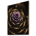 thumbnail image 1 of Design Art - Perfect Fractal Flower in Gold and Purple, 1 of 5