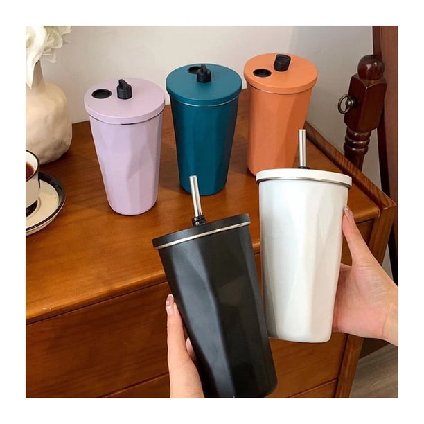Taza de café de 600ml, 1 unidad, botella de acero inoxidable al vacío, capacidad for tazas, botella de agua, botella aislada al vacío