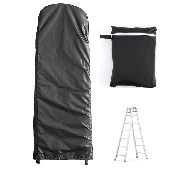 Folding Ladder Cover Outdoor Ladder Storage Bag Ladders Covers with Drawstring Waterproof Dustproof Oxford for Home Step Patio Garden Outdoor