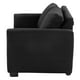 thumbnail image 3 of Love Seat Gales 2 Plazas Negro, 3 of 7
