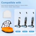 thumbnail image 2 of Kit de filtros de rodillo de repuesto YUEYEE para Shark HydroVac AW261, 2 of 8